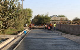 Akhborot 24 Special report / Construction of rural roads with cement concrete pavement in Surkhandarya region with a total length of 52.94 km, ADB Project.
