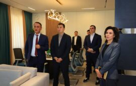 Заместитель Премьер-министра Республики Узбекистан Жамшид Ходжаев 18 февраля посетил офис компании «RHYTHM PLUS,» и ознакомился с рабочим процессом и перспективными проектами.